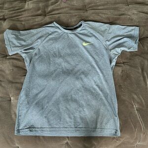 EUC light blue Nike dri-fit shirt